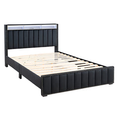 Farese Black Queen Bed - Ornate Home