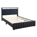 Farese Black Queen Bed - Ornate Home