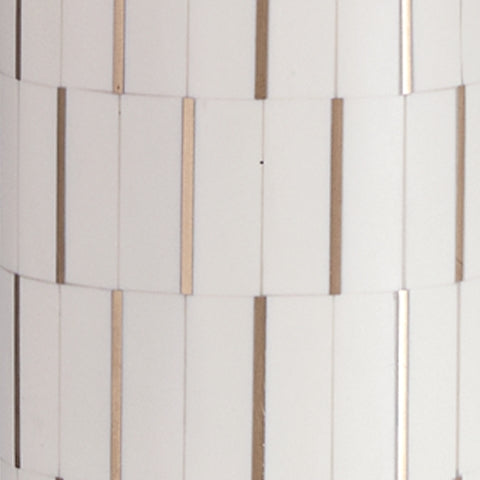 Faridworth White/Gold Poly Table Lamp (1/CN) - Ornate Home