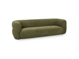 Faris Dark Olive Upholstered Sofa - Ornate Home