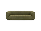 Faris Dark Olive Upholstered Sofa - Ornate Home