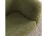 Faris Dark Olive Upholstered Sofa - Ornate Home