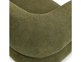Faris Dark Olive Upholstered Sofa - Ornate Home