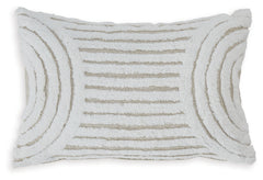Farissen White/Tan Pillow - Ornate Home