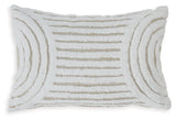Farissen White/Tan Pillow (Set of 4) - Ornate Home