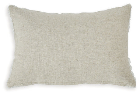 Farissen White/Tan Pillow (Set of 4) - Ornate Home