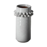 Farmhampton Gray Large Spoked Ceramic Vase - Ornate Home