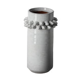 Farmhampton Gray Large Spoked Ceramic Vase - Ornate Home