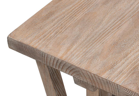Farmhouse Natural Side Table - Ornate Home