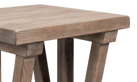 Farmhouse Natural Side Table - Ornate Home