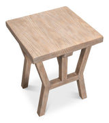 Farmhouse Natural Side Table - Ornate Home