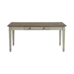 Farmington Medium Brown/Washed Stone Rectangular Dining Table - Ornate Home