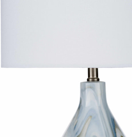 Farnborough Marble Ceramic Table Lamp - Ornate Home