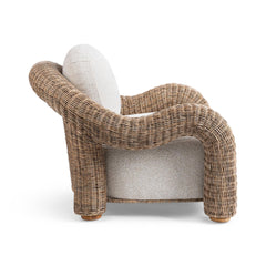Faro Natural Accent Chair - Ornate Home