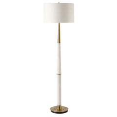 Faro White Marble Floor Lamp - Ornate Home