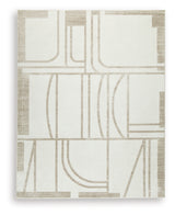 Farongrove Ivory/Beige Large Rug - Ornate Home
