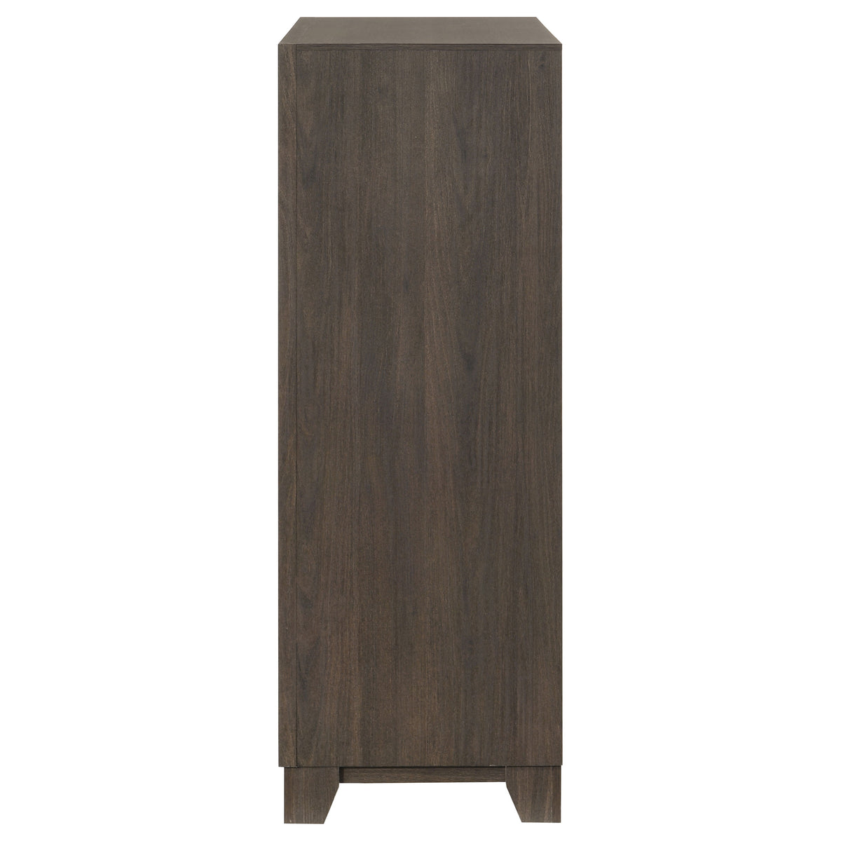 Farre Dark Brown 5-drawer Chest Of Drawers - Ornate Home