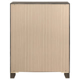 Farre Dark Brown 5-drawer Chest Of Drawers - Ornate Home