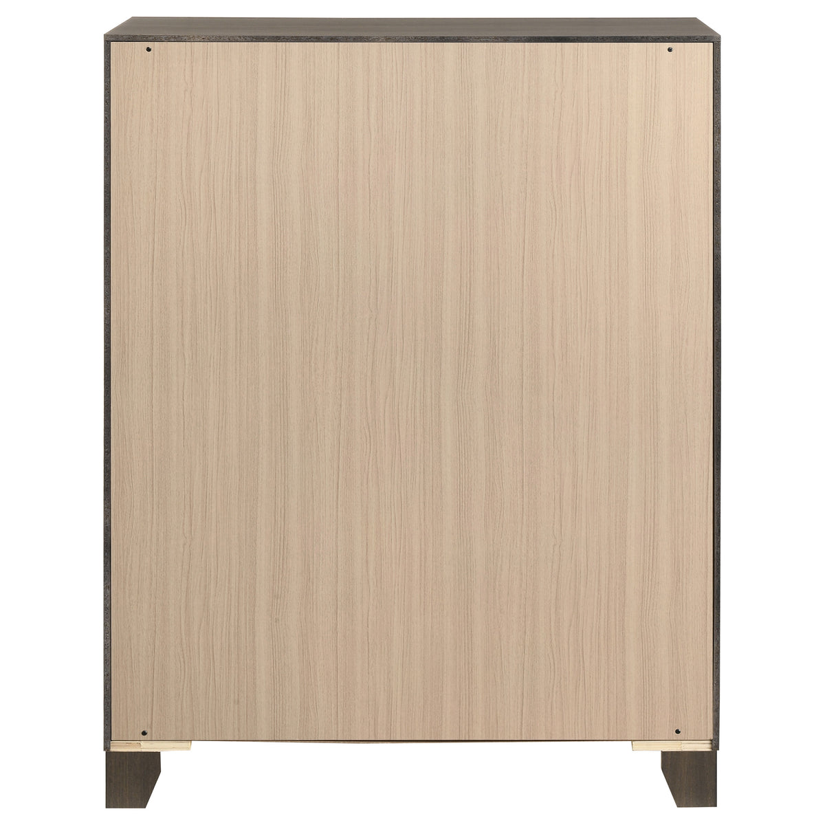 Farre Dark Brown 5-drawer Chest Of Drawers - Ornate Home