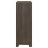 Farre Dark Brown 5-drawer Chest Of Drawers - Ornate Home