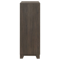 Farre Dark Brown 5-drawer Chest Of Drawers - Ornate Home