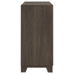 Farre Dark Brown 6-drawer Dresser - Ornate Home