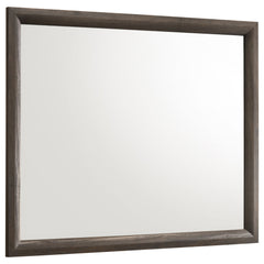 Farre Dark Brown Dresser Mirror - Ornate Home
