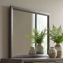 Farre Dark Brown Dresser Mirror - Ornate Home