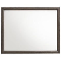 Farre Dark Brown Dresser Mirror - Ornate Home