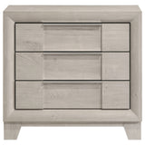 Farre Washed Grey 2-drawer Nightstand Bedside Table - Ornate Home
