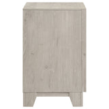 Farre Washed Grey 2-drawer Nightstand Bedside Table - Ornate Home