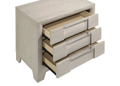 Farre Washed Grey 5-Piece Queen Bedroom Set - Ornate Home