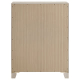 Farre Washed Grey 5-drawer Chest Of Drawers - Ornate Home