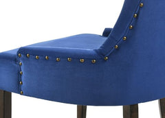 Farren Blue Side Chair (Set of 2) - Ornate Home