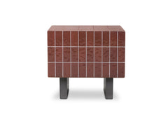 Farren Brown Outdoor Side Table - Ornate Home
