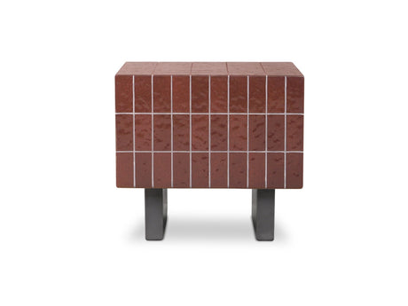 Farren Brown Outdoor Side Table - Ornate Home