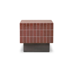 Farren Brown Outdoor Side Table - Ornate Home