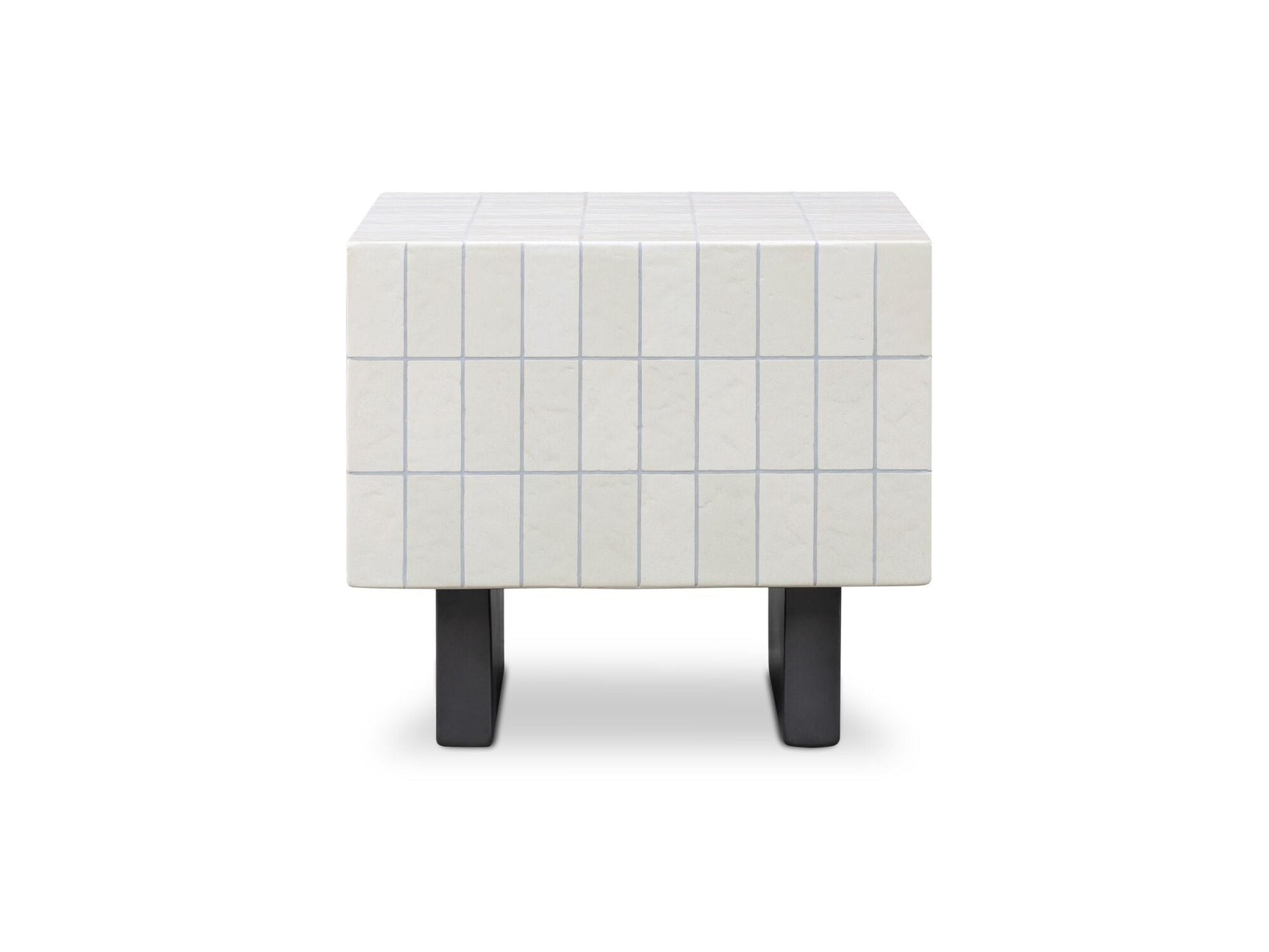 Farren Cream Outdoor Side Table - Ornate Home