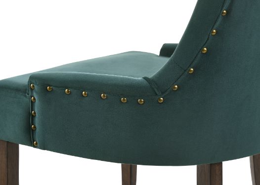 Farren Green Side Chair (Set of 2) - Ornate Home