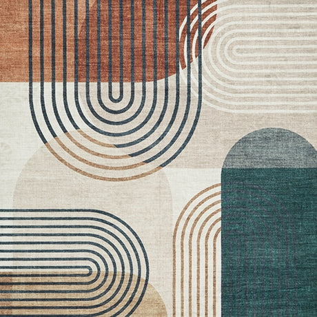Farrendale Multi Washable Large Rug - Ornate Home