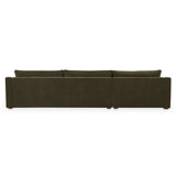 Farrow Cedar Green Left Sectional - Ornate Home