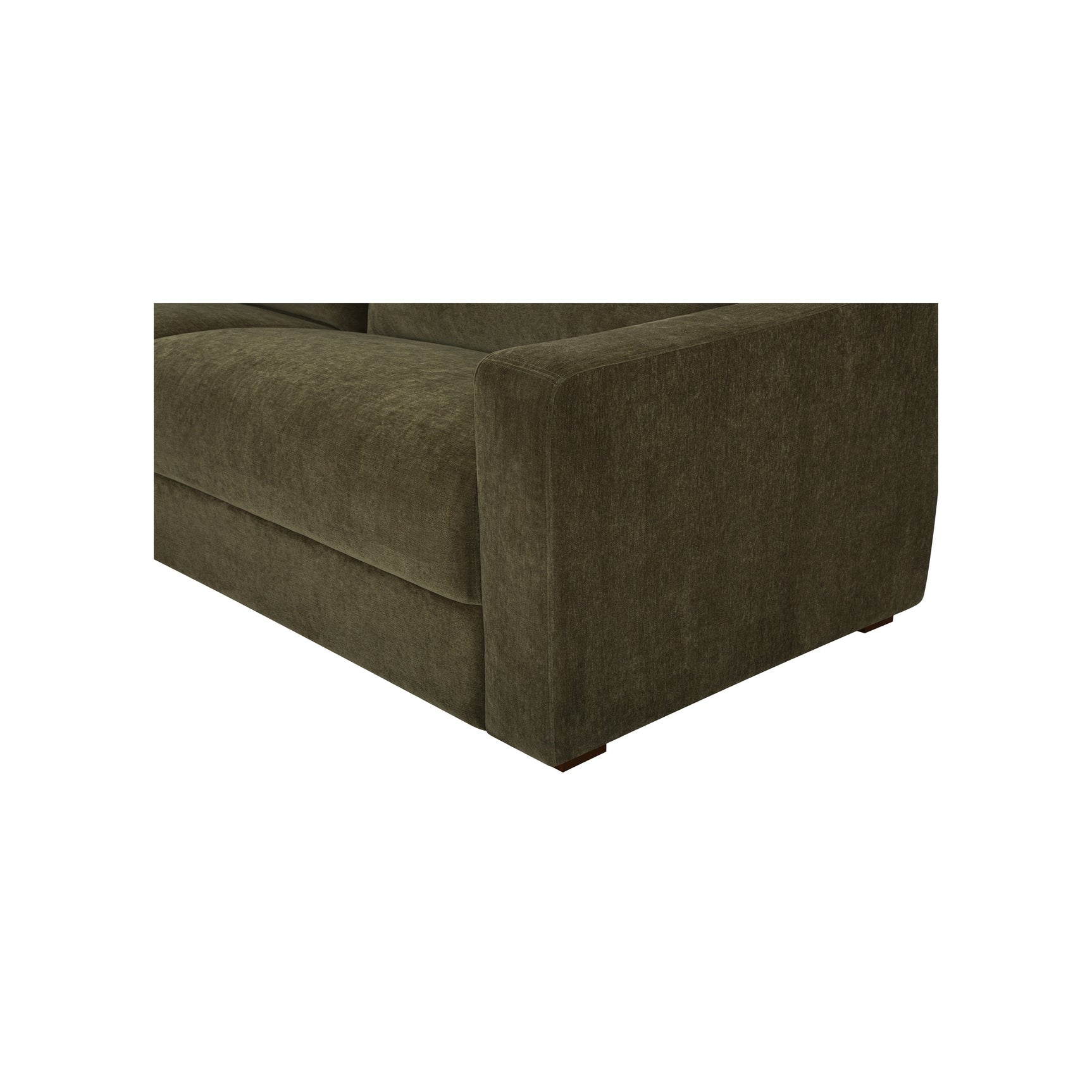 Farrow Cedar Green Left Sectional - Ornate Home