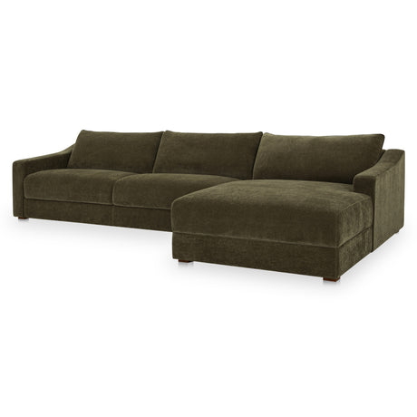Farrow Cedar Green Right Sectional - Ornate Home