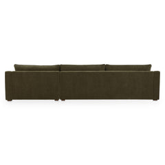 Farrow Cedar Green Right Sectional - Ornate Home