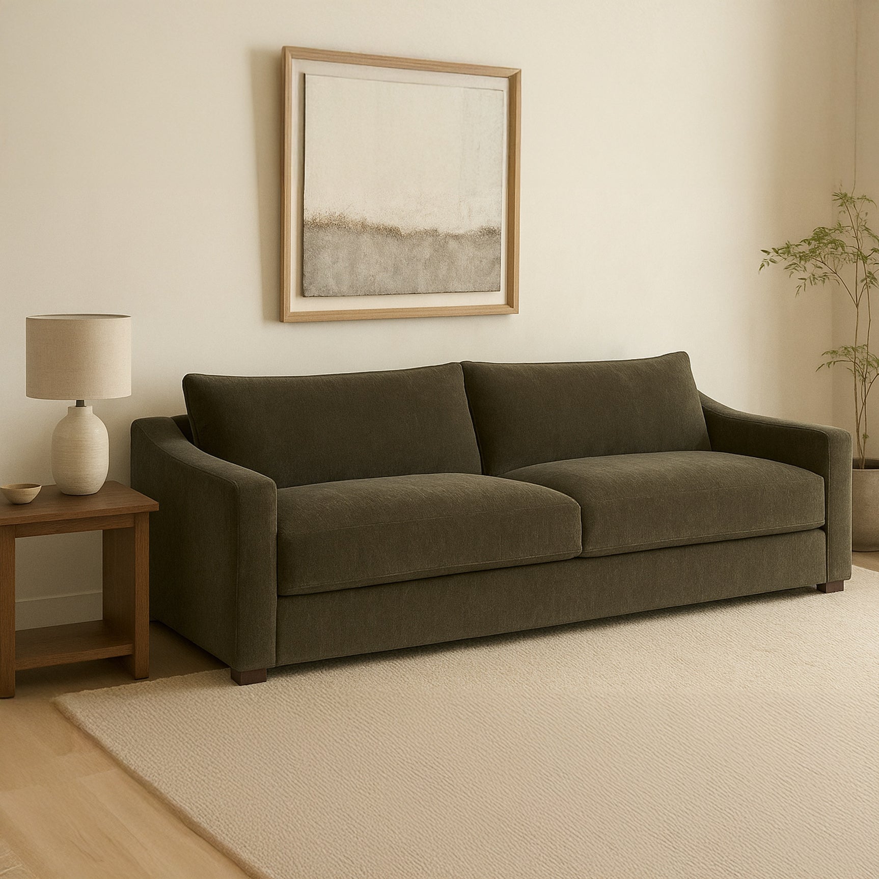 Farrow Cedar Green Sofa - Ornate Home
