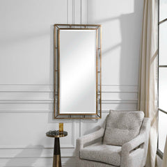 Farrow Copper Industrial Mirror - Ornate Home