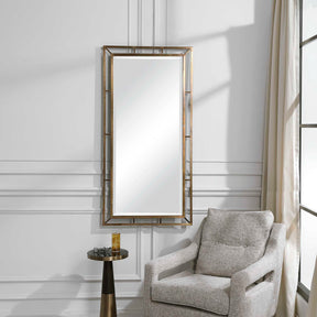 Farrow Copper Industrial Mirror - Ornate Home