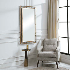 Farrow Copper Industrial Mirror - Ornate Home