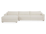 Farrow Flecked Oat Left Sectional - Ornate Home