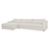 Farrow Flecked Oat Left Sectional - Ornate Home